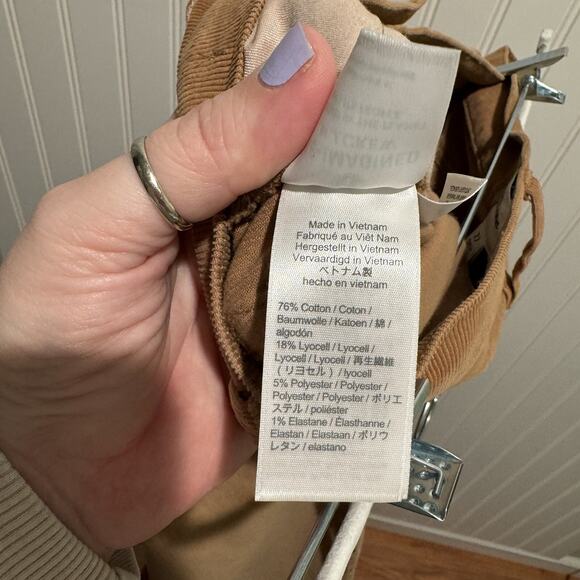 J. Crew Women's Straight Leg Pants in Tan - Picture 6 of 6